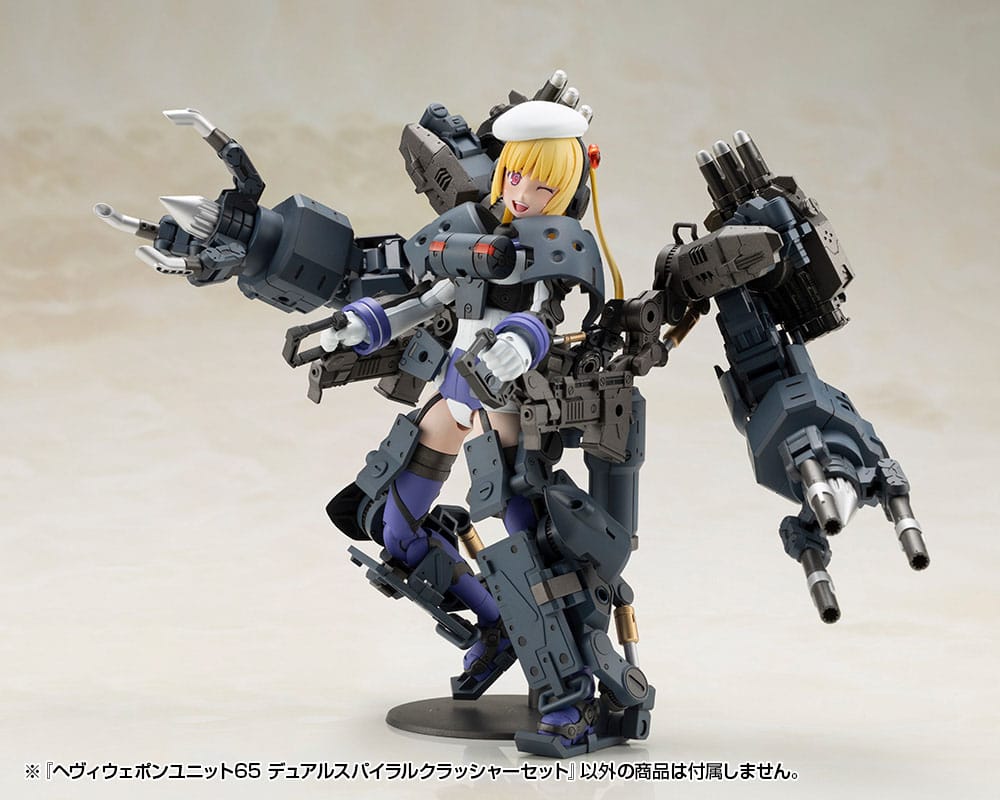 SU ORDINAZIONE Kotobukiya M.S.G. Model Kit Accessory Set Heavy Weapon Unit 65 Dual Spiral Crusher Set