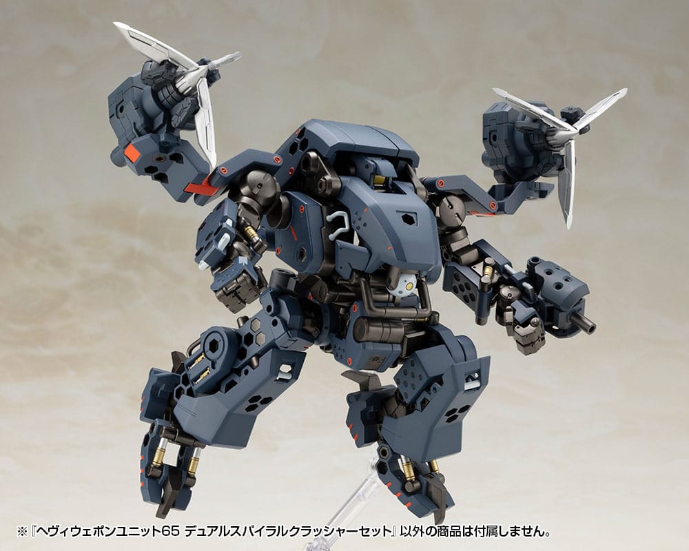 SU ORDINAZIONE Kotobukiya M.S.G. Model Kit Accessory Set Heavy Weapon Unit 65 Dual Spiral Crusher Set