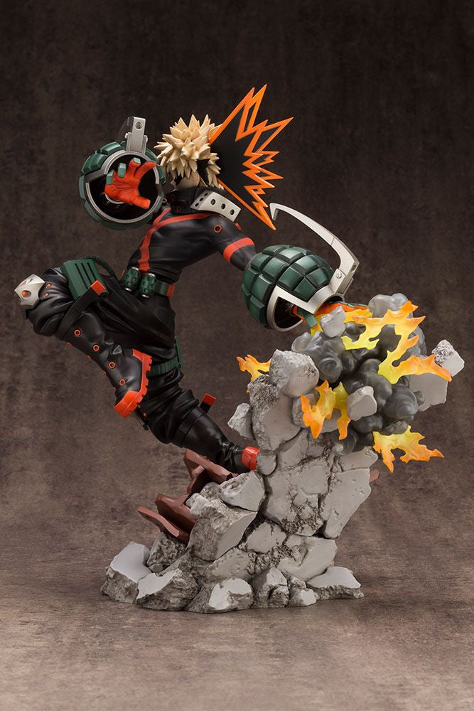 IN STOCK My Hero Academia ARTFXJ Statue 1/8 Katsuki Bakugo Ver. 2 Bonus Edition 26 cm