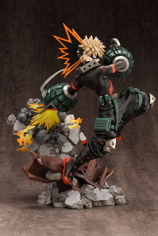 IN STOCK My Hero Academia ARTFXJ Statue 1/8 Katsuki Bakugo Ver. 2 Bonus Edition 26 cm
