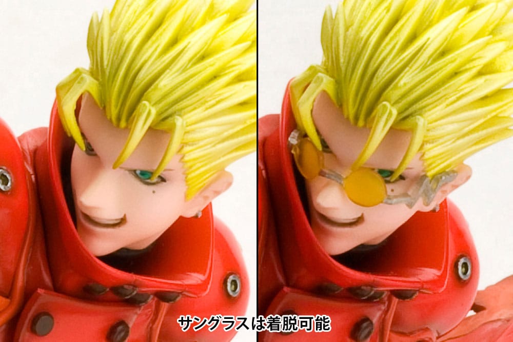 PREORDINE ESAURITO Trigun Badlands Rumble ARTFX J Statue 1/8 Vash The Stampede Renewal Package Version 19 cm