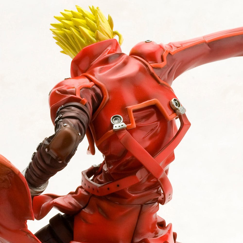 PREORDINE ESAURITO Trigun Badlands Rumble ARTFX J Statue 1/8 Vash The Stampede Renewal Package Version 19 cm