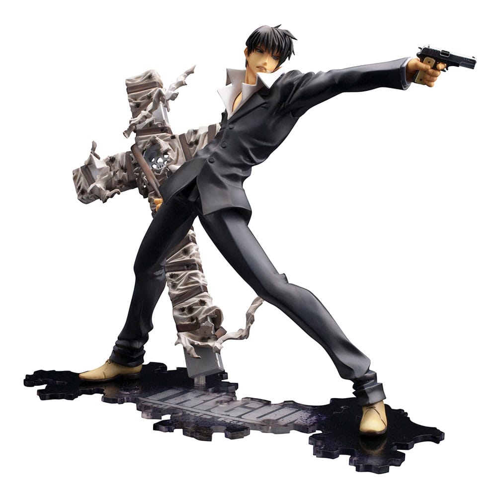 MADE TO ORDER Trigun Badlands Rumble ARTFX J Statue 1/8 Nicholas D. Wolfwood Renewal Package Version 20 cm
