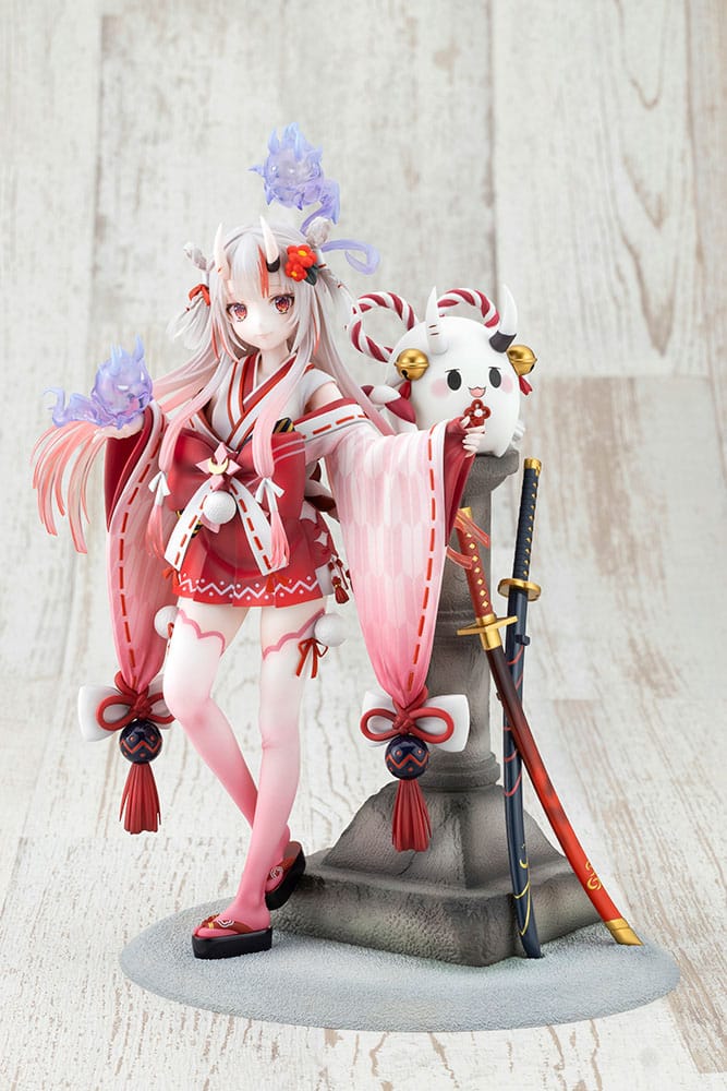 VORBESTELLUNG+ 09/2026 Hololive Production PVC-Statue 1/7 Nakiri Ayame Shrine Maiden Fortune Outfit Ver. 26 cm