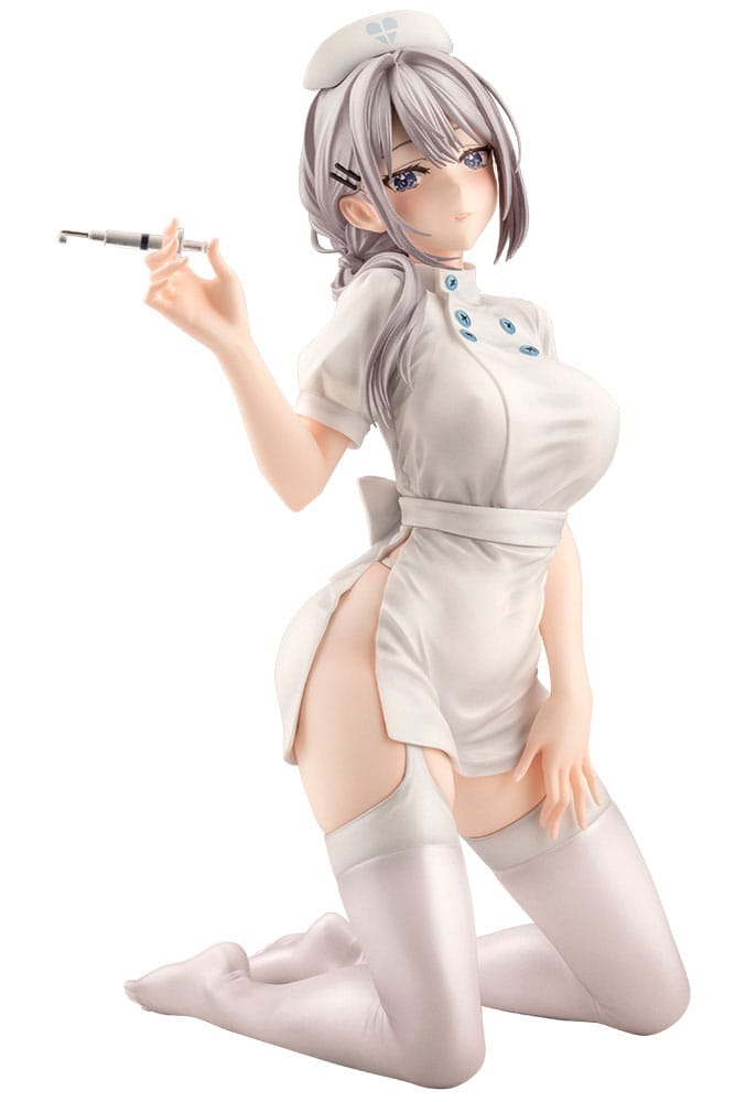 SU ORDINAZIONE Original Character PVC Figure Saotome Shino Nurse Ver. Illustration by Minori Chigusa 17 cm