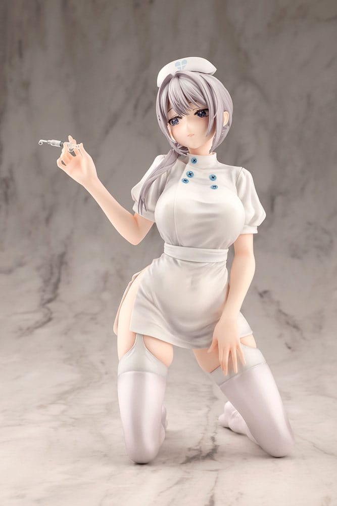 SU ORDINAZIONE Original Character PVC Figure Saotome Shino Nurse Ver. Illustration by Minori Chigusa 17 cm