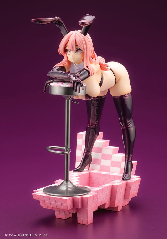 SU ORDINAZIONE Original Character Trick Bunnies PVC Statue 1/7 Standing Bunny Illustration by Kafun 24 cm     