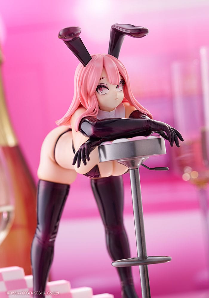 SU ORDINAZIONE Original Character Trick Bunnies PVC Statue 1/7 Standing Bunny Illustration by Kafun 24 cm     