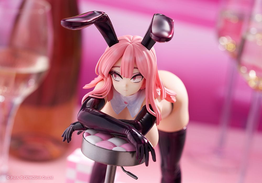 SU ORDINAZIONE Original Character Trick Bunnies PVC Statue 1/7 Standing Bunny Illustration by Kafun 24 cm     