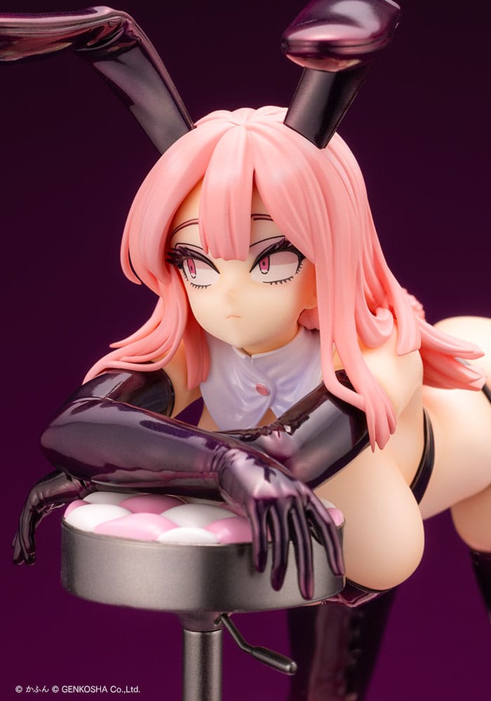 SU ORDINAZIONE Original Character Trick Bunnies PVC Statue 1/7 Standing Bunny Illustration by Kafun 24 cm     