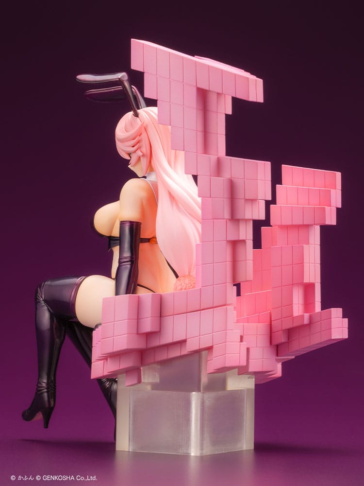 SU ORDINAZIONE Original Character Trick Bunnies PVC Statue 1/7 Sitting Bunny Illustration by Kafun 24 cm     