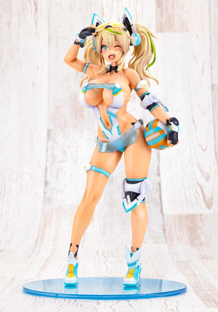 SU ORDINAZIONE Phantasy Star Online 2 PVC Statue 1/6 Summer Color Gene Summer Vacation 31 cm