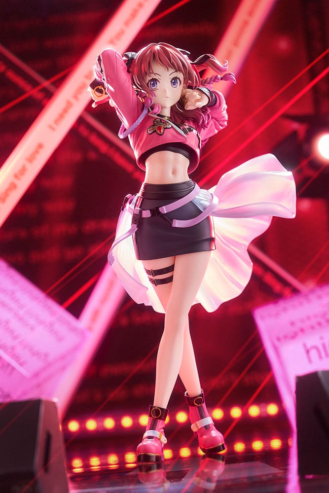 PREORDINE+ 04/2026 The Idolmaster Gakuen PVC Statue 1/7 Saki Hanami Fighting My Way 24 cm