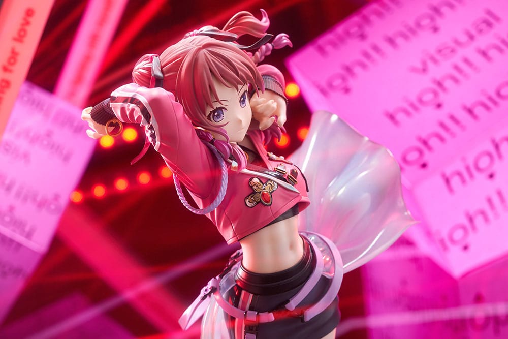 PREORDINE+ 04/2026 The Idolmaster Gakuen PVC Statue 1/7 Saki Hanami Fighting My Way 24 cm