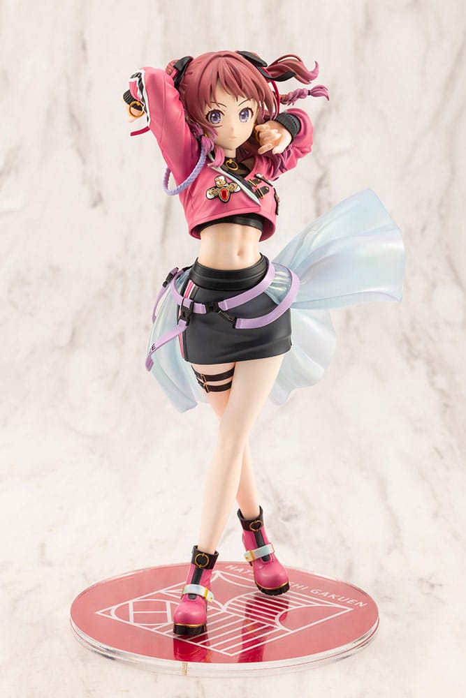 PREORDINE+ 04/2026 The Idolmaster Gakuen PVC Statue 1/7 Saki Hanami Fighting My Way 24 cm
