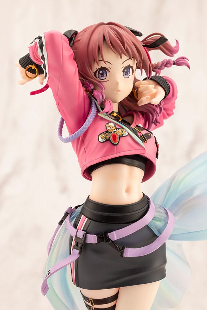 PREORDINE+ 04/2026 The Idolmaster Gakuen PVC Statue 1/7 Saki Hanami Fighting My Way 24 cm