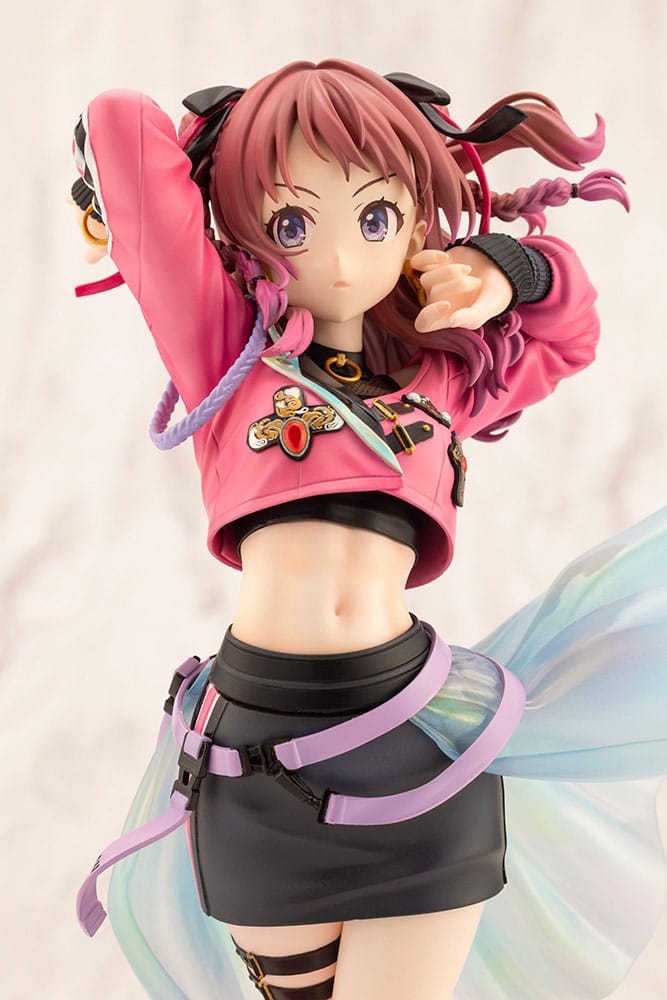 PREORDINE+ 04/2026 The Idolmaster Gakuen PVC Statue 1/7 Saki Hanami Fighting My Way 24 cm
