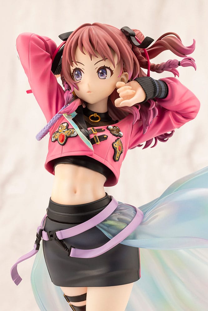 PREORDINE+ 04/2026 The Idolmaster Gakuen PVC Statue 1/7 Saki Hanami Fighting My Way 24 cm
