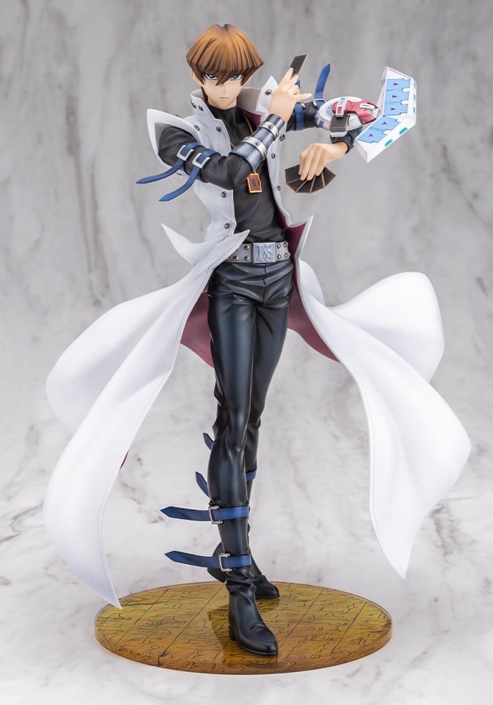 SU ORDINAZIONE Yu-Gi-Oh! ARTFX J Statue 1/7 Seto Kaiba Passionate Duelists 26 cm       
