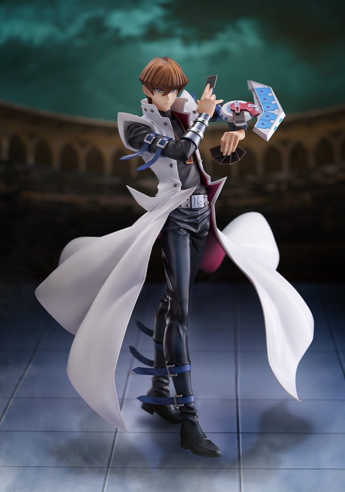 SU ORDINAZIONE Yu-Gi-Oh! ARTFX J Statue 1/7 Seto Kaiba Passionate Duelists 26 cm       