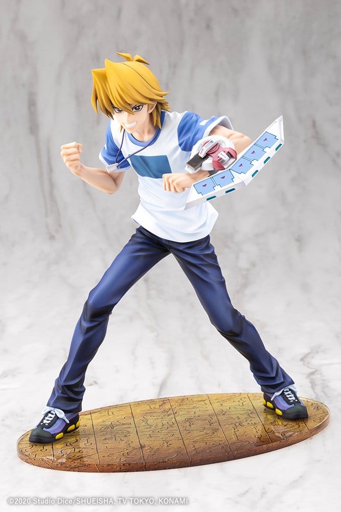 PREORDINE+ 12/2026 Yu-Gi-Oh! ARTFX J PVC Figure 1/7 Katsuya Jonouchi (Joey Wheeler) Passionate Duelists 22 cm