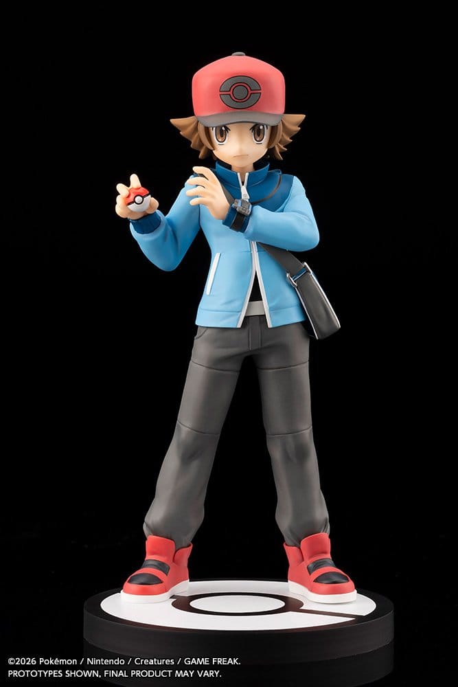 PREORDINE+ 06/2027 Pokémon ARTFX J PVC Figure 1/8 Hilbert with Victini 20 cm