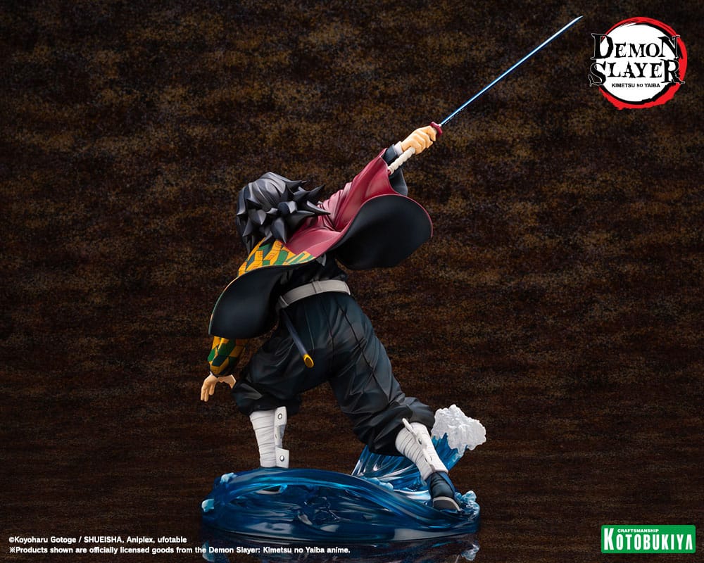 SU ORDINAZIONE Demon Slayer: Kimetsu no Yaiba ARTFXJ Statue 1/8 Giyu Tomioka 21 cm      