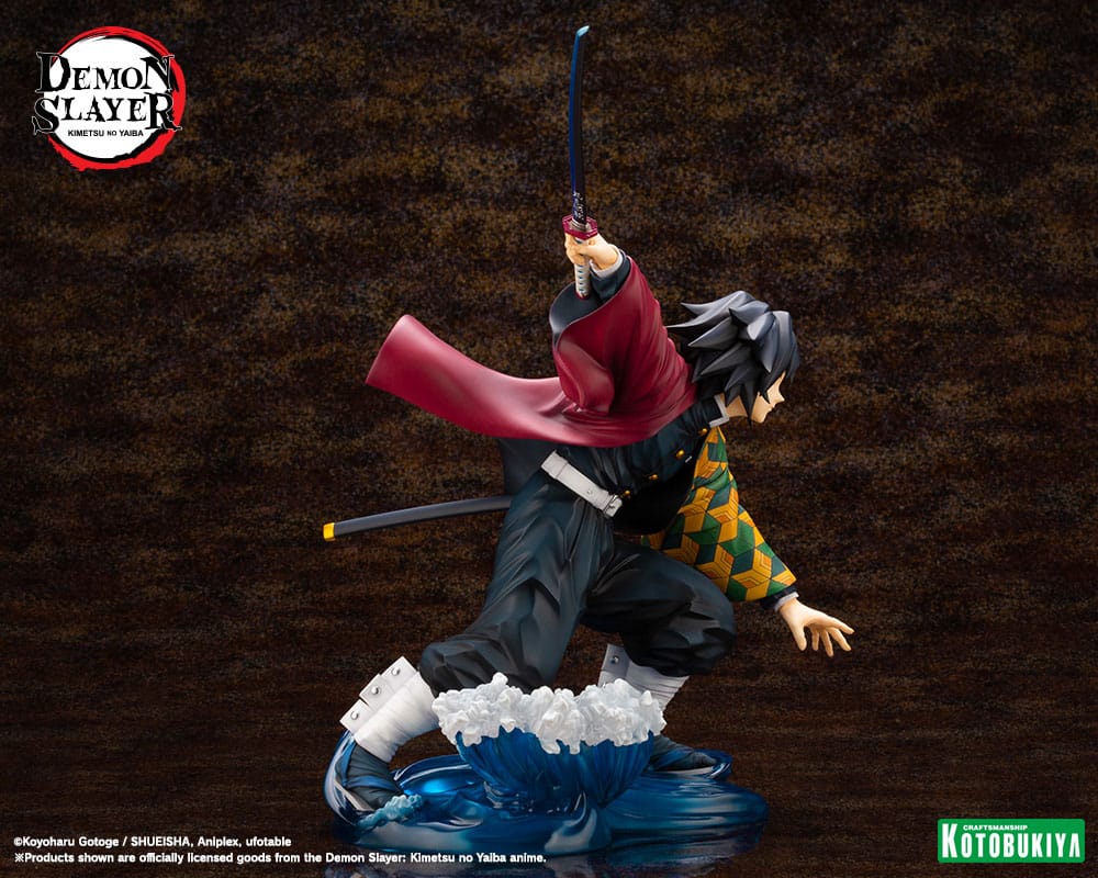 SU ORDINAZIONE Demon Slayer: Kimetsu no Yaiba ARTFXJ Statue 1/8 Giyu Tomioka 21 cm      