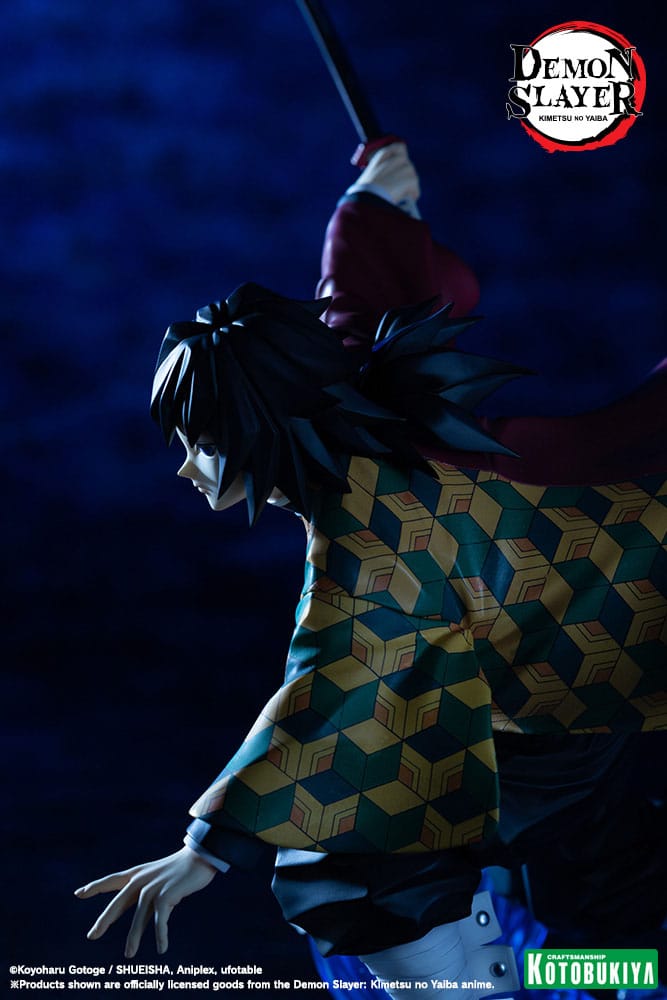 SU ORDINAZIONE Demon Slayer: Kimetsu no Yaiba ARTFXJ Statue 1/8 Giyu Tomioka 21 cm      