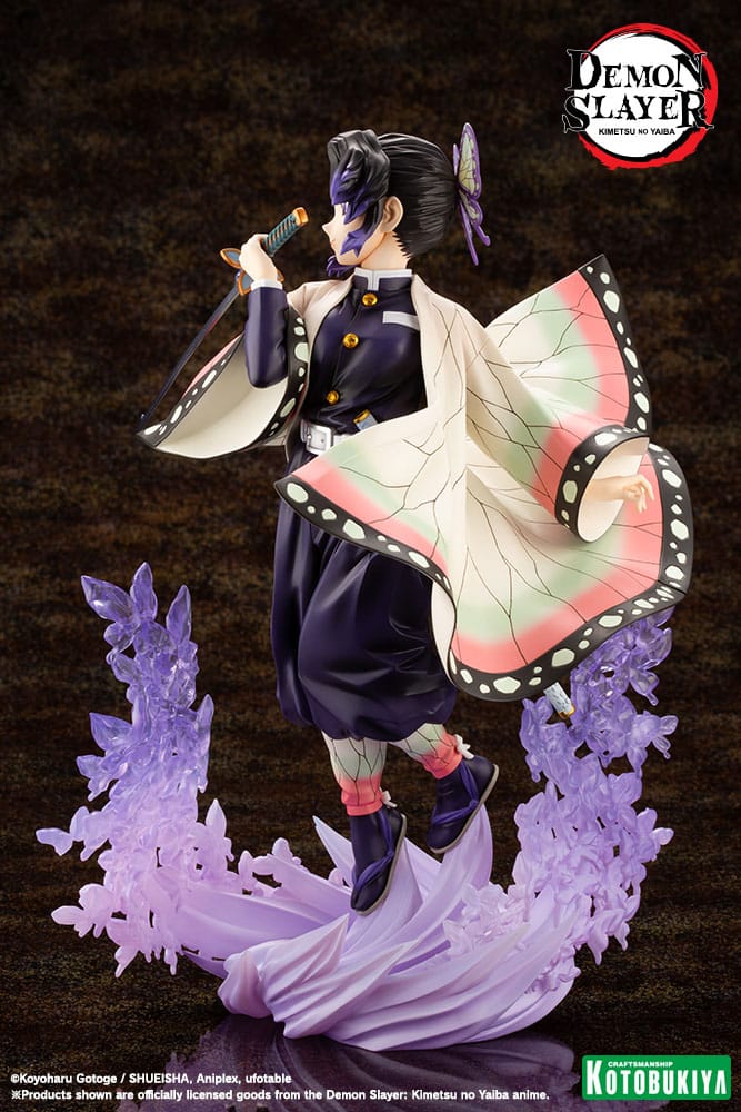 SU ORDINAZIONE Demon Slayer: Kimetsu no Yaiba ARTFXJ Statue 1/8 Shinobu Kocho 25 cm         