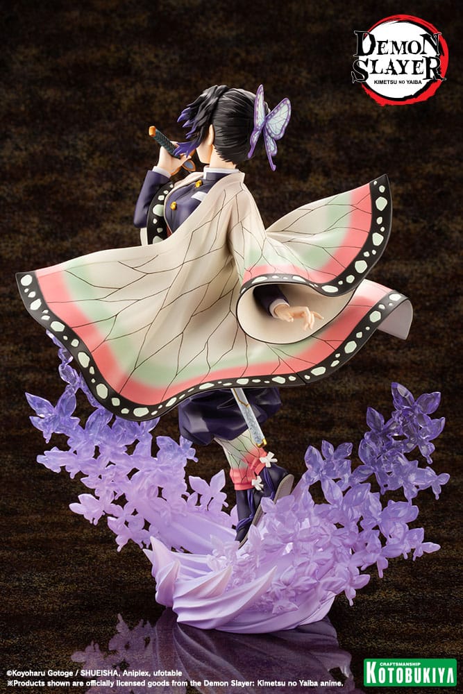 SU ORDINAZIONE Demon Slayer: Kimetsu no Yaiba ARTFXJ Statue 1/8 Shinobu Kocho 25 cm         