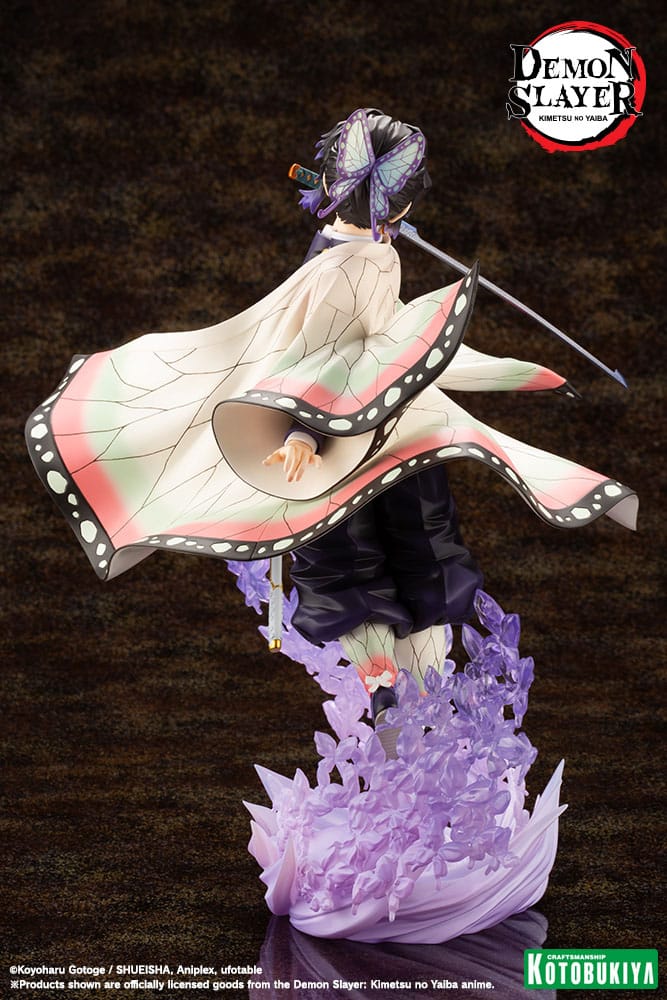 SU ORDINAZIONE Demon Slayer: Kimetsu no Yaiba ARTFXJ Statue 1/8 Shinobu Kocho 25 cm         
