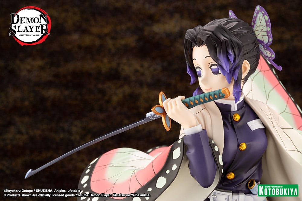 SU ORDINAZIONE Demon Slayer: Kimetsu no Yaiba ARTFXJ Statue 1/8 Shinobu Kocho 25 cm         