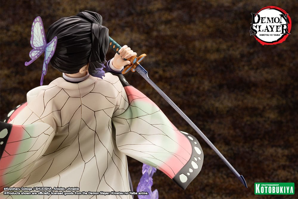 SU ORDINAZIONE Demon Slayer: Kimetsu no Yaiba ARTFXJ Statue 1/8 Shinobu Kocho 25 cm         