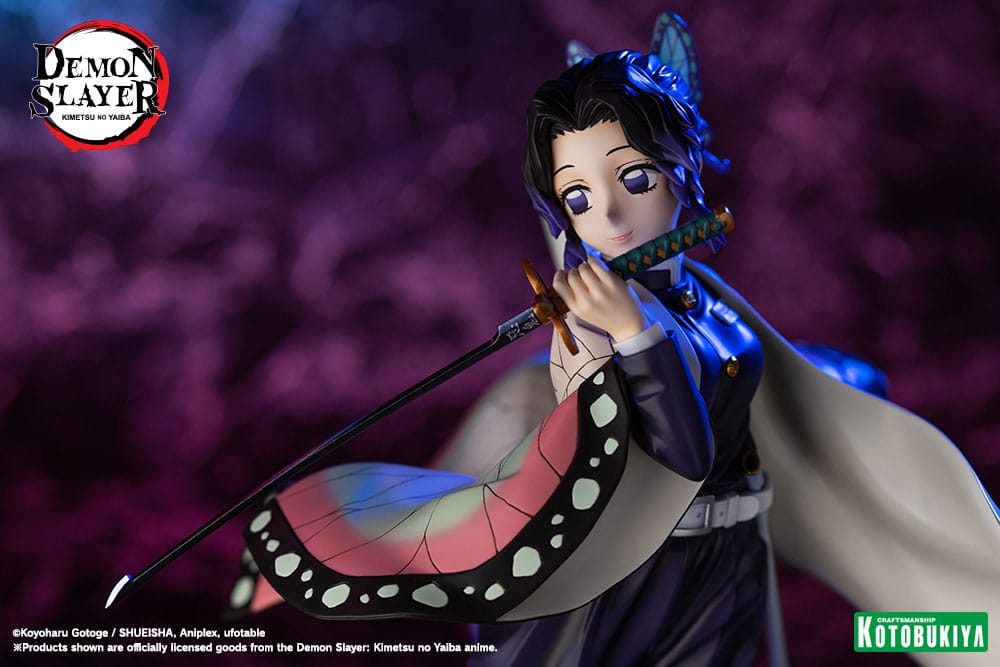 SU ORDINAZIONE Demon Slayer: Kimetsu no Yaiba ARTFXJ Statue 1/8 Shinobu Kocho 25 cm         