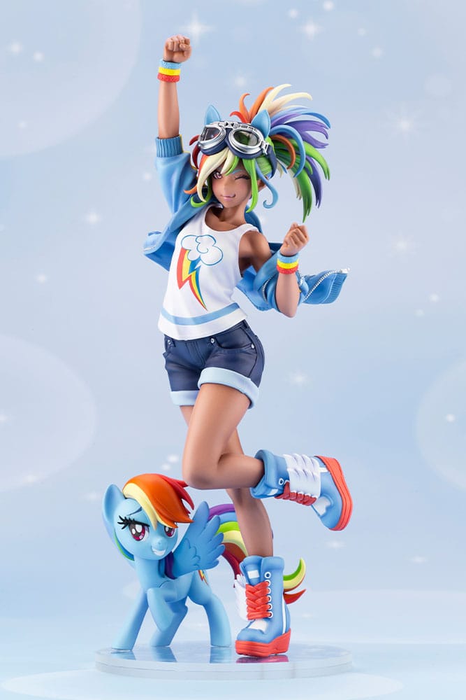 PREORDINE+ 10/2025 My Little Pony Bishoujo PVC Statue 1/7 Rainbow Dash 24 cm