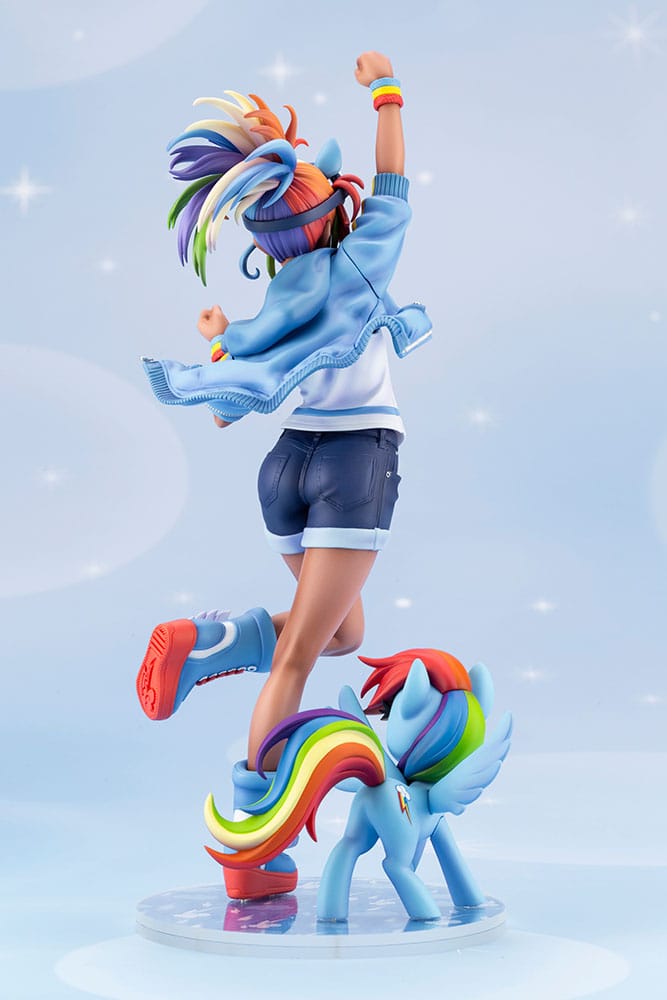 PREORDINE+ 10/2025 My Little Pony Bishoujo PVC Statue 1/7 Rainbow Dash 24 cm