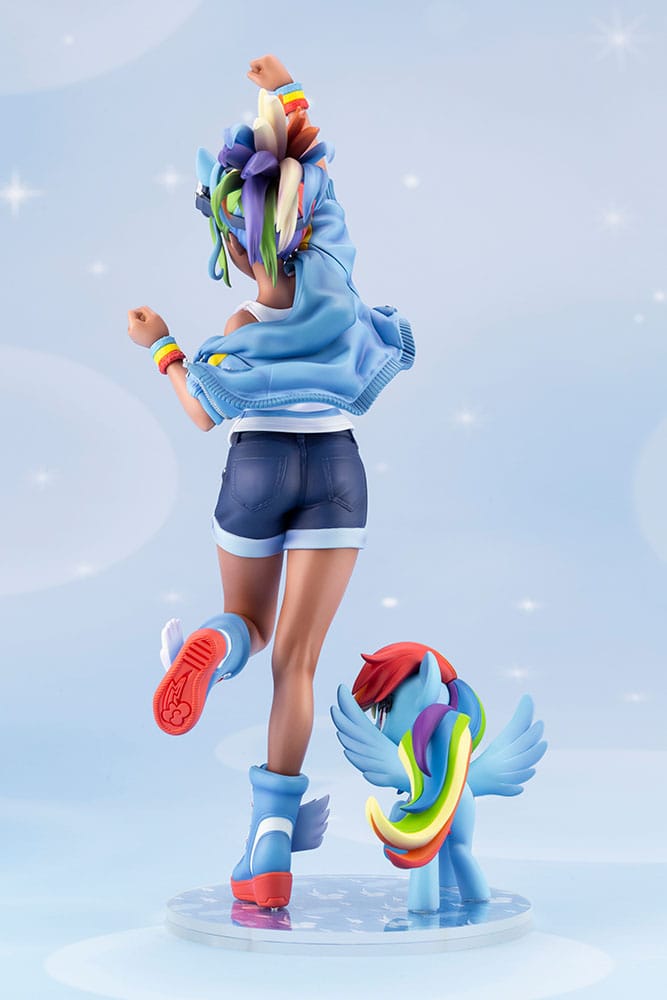 PREORDINE+ 10/2025 My Little Pony Bishoujo PVC Statue 1/7 Rainbow Dash 24 cm
