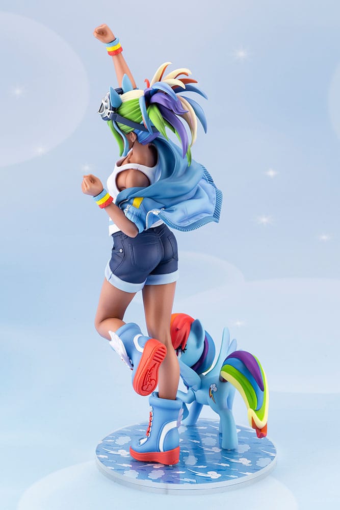 PREORDINE+ 10/2025 My Little Pony Bishoujo PVC Statue 1/7 Rainbow Dash 24 cm