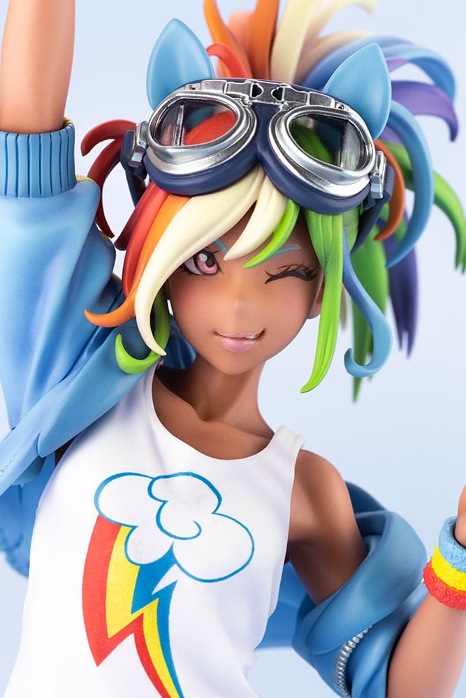 PREORDINE+ 10/2025 My Little Pony Bishoujo PVC Statue 1/7 Rainbow Dash 24 cm
