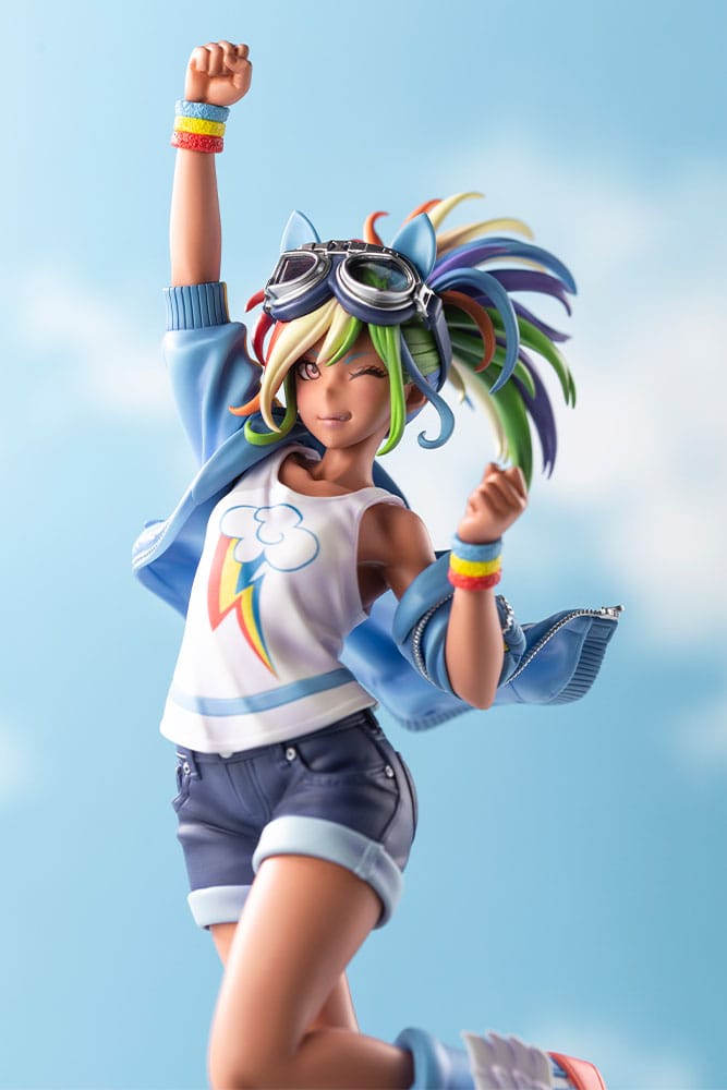 PREORDINE+ 10/2025 My Little Pony Bishoujo PVC Statue 1/7 Rainbow Dash 24 cm