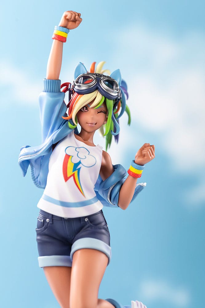 PREORDINE+ 10/2025 My Little Pony Bishoujo PVC Statue 1/7 Rainbow Dash 24 cm