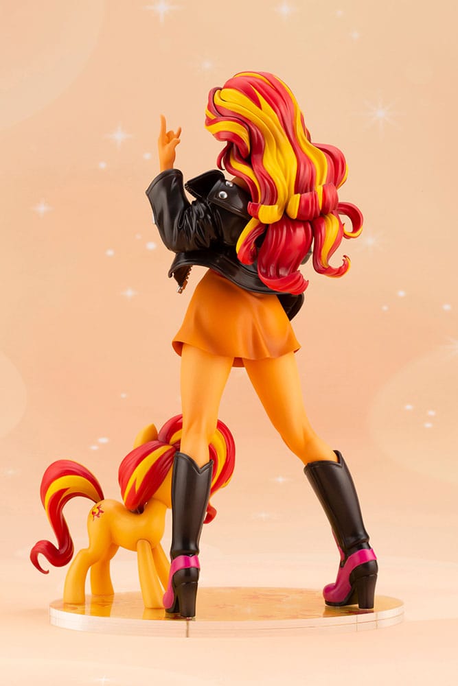 PREORDINE+ 12/2025 My Little Pony Bishoujo PVC Statue 1/7 Sunset Shimmer 22 cm