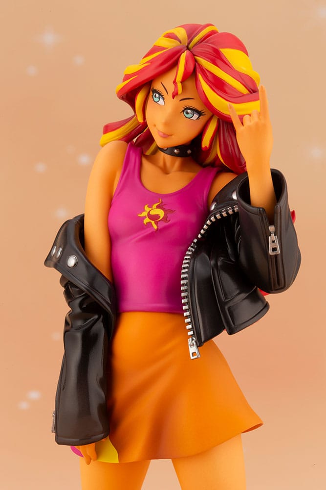 PREORDINE+ 12/2025 My Little Pony Bishoujo PVC Statue 1/7 Sunset Shimmer 22 cm