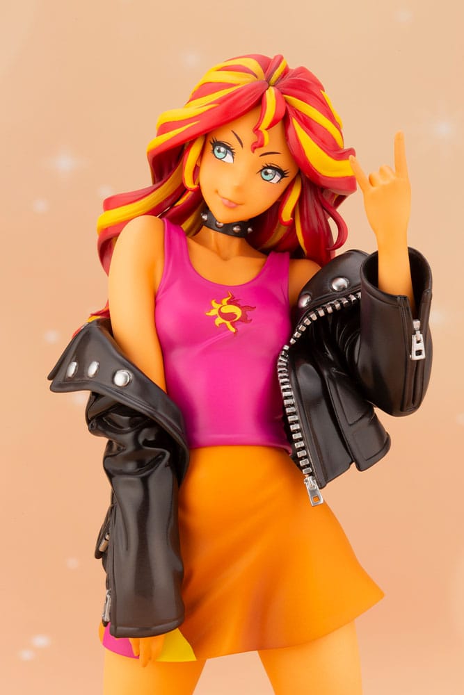 PREORDINE+ 12/2025 My Little Pony Bishoujo PVC Statue 1/7 Sunset Shimmer 22 cm