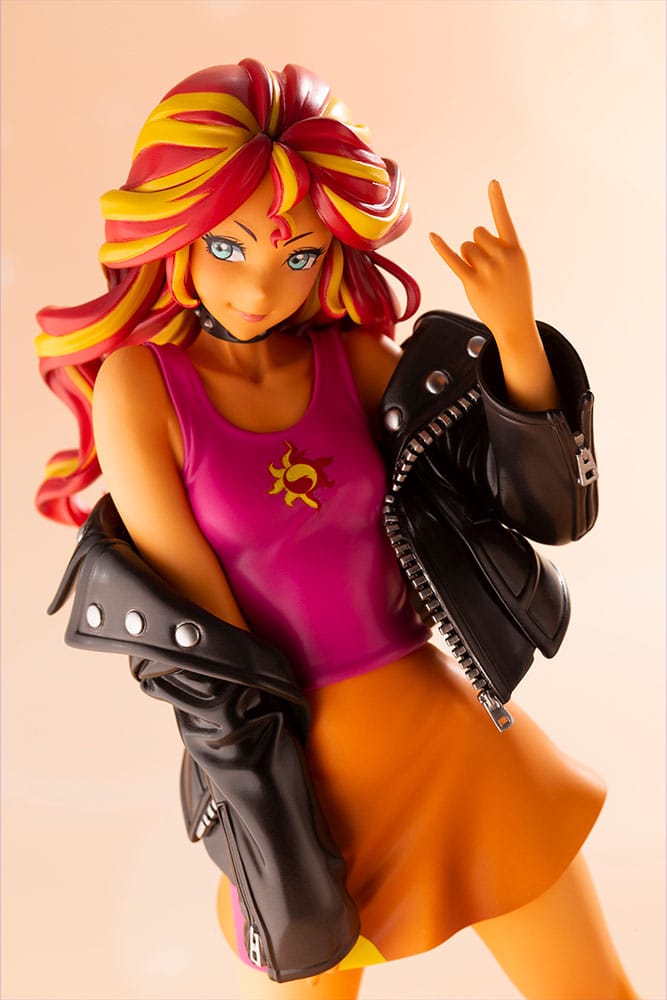 PREORDINE+ 12/2025 My Little Pony Bishoujo PVC Statue 1/7 Sunset Shimmer 22 cm
