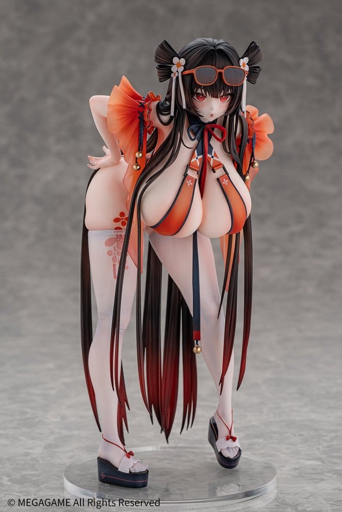 VORBESTELLUNG+ 09/2027 Daiblos Core PVC Figur 1/6 Maree Rouge Rakubai no Utage 25 cm