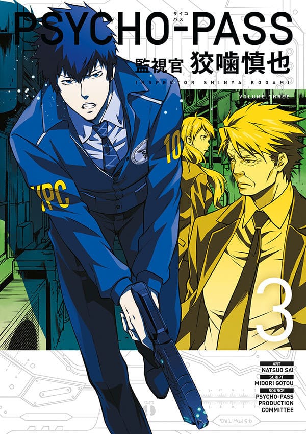 SU ORDINAZIONE Psycho-Pass: Inspector Shinya Kogami Manga Volume 3 *PREZZO SPECIALE*