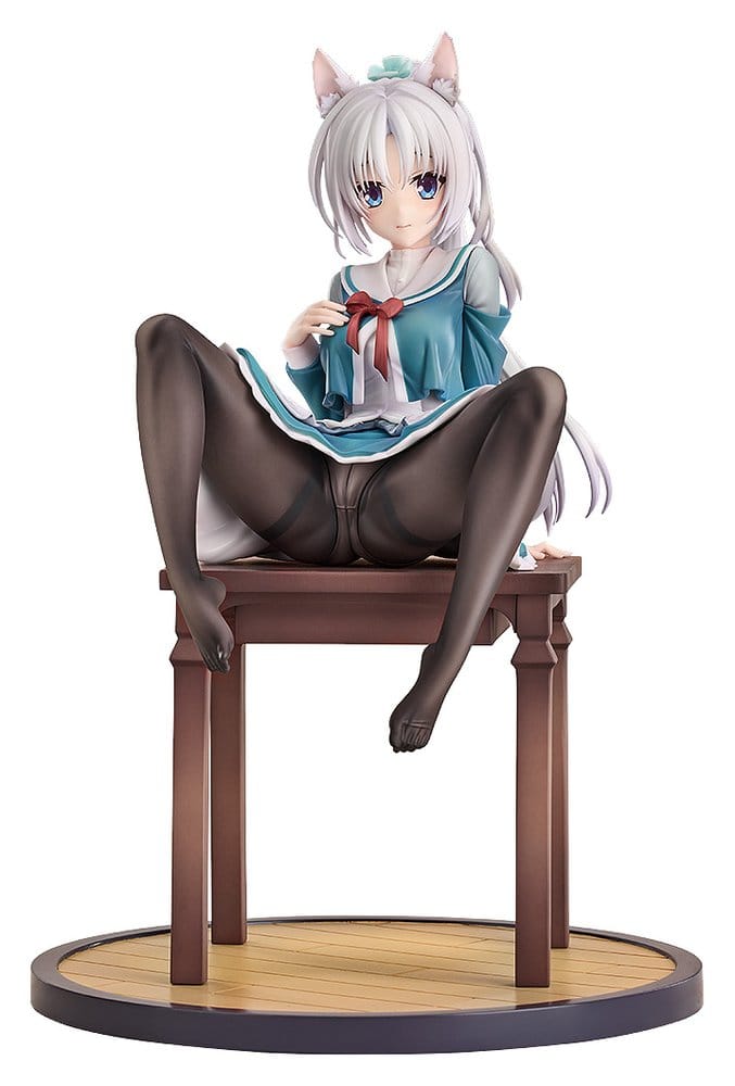 PRE-ORDER+ 12/2027 Senren*Banka PVC Figure 1/7 Yoshino Tomotake Animal Ears School Uniform Ver. 21 cm