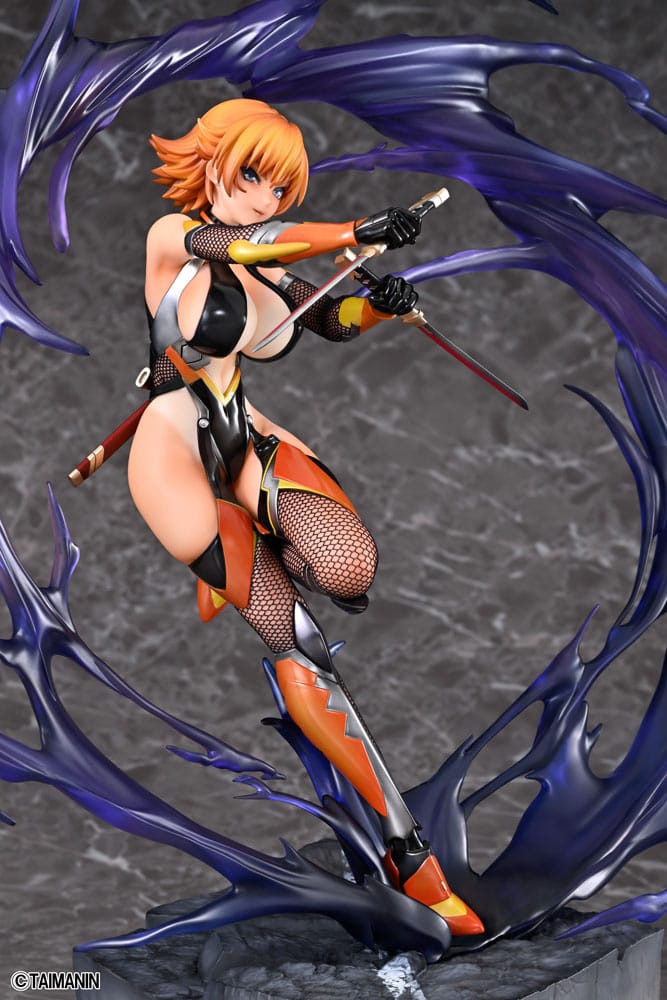 PREORDINE ESAURITO Taimanin RPG × PVC Statue 1/6 Sakura Igawa Tenshineiketsu 40 cm (PREORDINE NON CANCELLABILE)